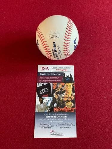 Мариано Ривера, с автограф (JSA) MLB Бейзбол (Рядък / ретро) Бейзболни топки Янкис с автограф