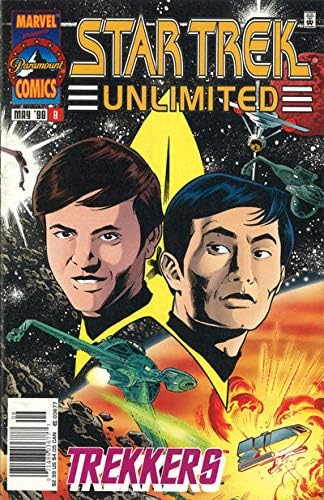 Star Trek Unlimited #9 (Newsstand) VF / NM; Комиксите на Marvel | предпоследното издание на Дан Абнетта