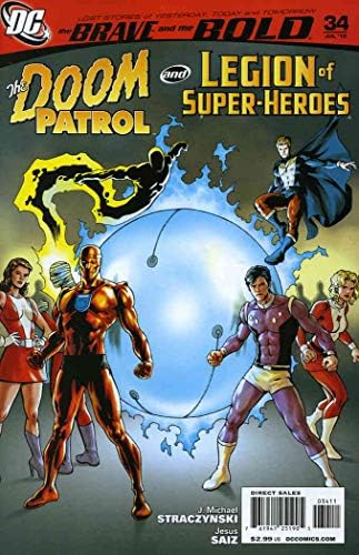 Смел и дързък, The (3-та серия) #34 от комиксите на DC | Doom Patrol Legion