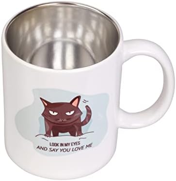 Чашата за кафе, за котки с дърворезба на 11 грама, Подаръци за любителите на котки котки, Керамични кафеена чаша с кошечкой, Красиви чаши за жени, Неща за мама котка, С?