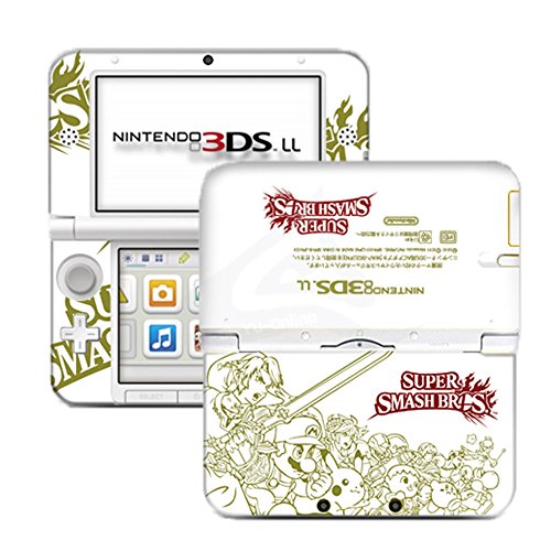 Супер Големи Братя . Бяла Лимитирана серия ВИНИЛОВИ СТИКЕРИ върху КОЖАТА, СТИКЕР-СТИКЕР за Конзолната система Nintendo 3DS XL / LL