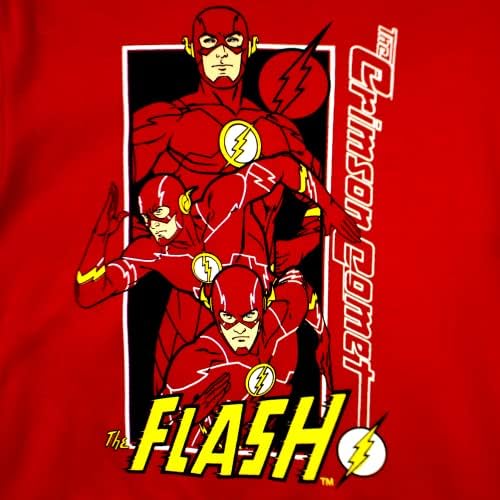 Пуловер с качулка за момчета The Flash, Блузи с качулка Супергерои The Flash DC Comics за Момчета