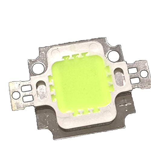 GalaxyElec 10шт 10 W led чип Интегрирана Висока Мощност 10 W led Мъниста 10 W Зелен led чип 9-11 515-525lm