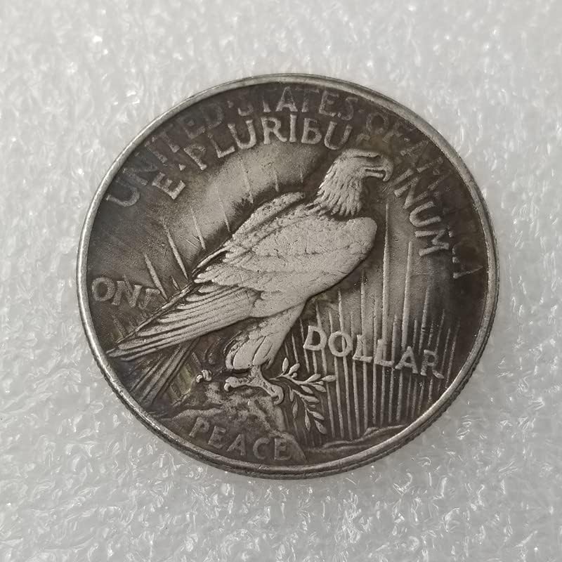 Старинни Занаяти 1924-P Peace Tramp сребърно покритие Монета Възпоменателна Монета в Чуждестранна Валута #430