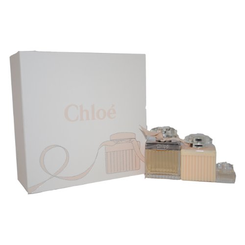 Жена подаръчен комплект Parfums Хлое (Спрей за парфюмерийната вода, Парфюмированный Лосион За тяло, Спрей за парфюмерийната вода)