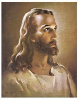 Плакат с изображение на Исус Христос размер 11 x 14 Инча - Божественото Милосърдие - Divina Misericordia два