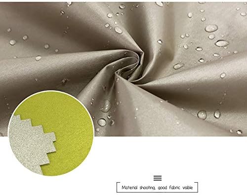 SUJUAN 210T 79 x 59 Полиестерен плат от Тафта със сребърно покритие, Водоустойчив плат, Лек Многоцелеви сенника