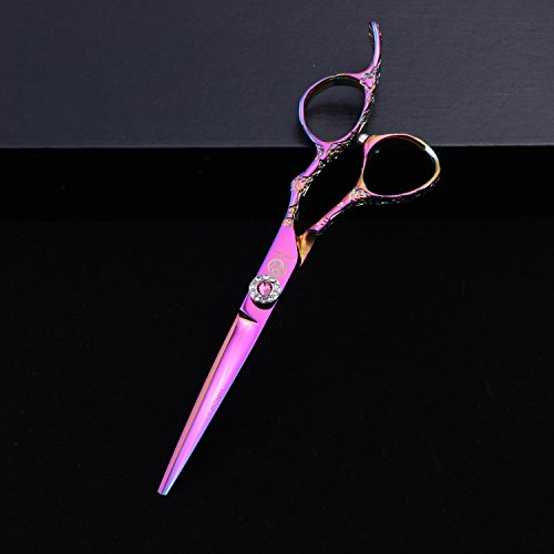 Purple Dragon 6,0-инчов Професионален Салонные ножица за подстригване на коса с драконьей дръжка - Фризьорски