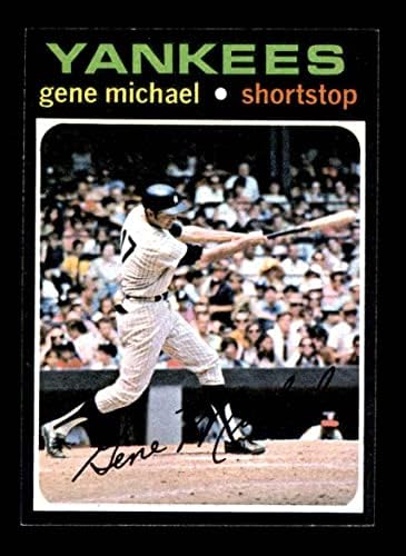 1971 Topps # 483 Джийн Майкъл Ню Йорк Янкис (бейзболна картичка) Ню Йорк Янкис