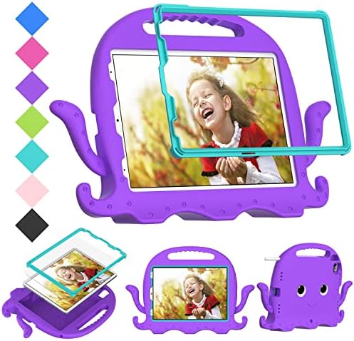 Калъф за таблет Детски калъф за iPad Air4 10,9 (2020 г.) с дръжка-Броня |Защитна стойка за деца на Калъф за