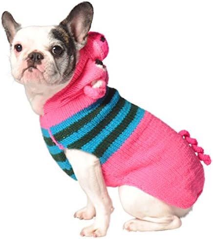Пуловер с качулка Шили Dog Розово Прасенце, Средно