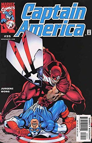 Капитан Америка (3-та серия) 35 VF / NM; Книга на Marvel comics | Дан Юргенс