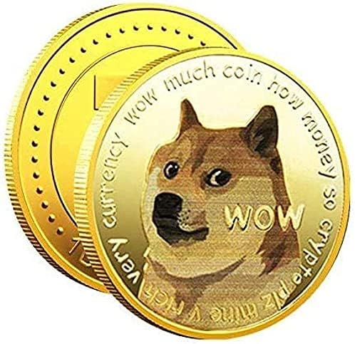 Възпоменателна Монета Dogecoin, Златна Монета Дожа 2021, са подбрани Монета Ограничена серия с Защитен калъф