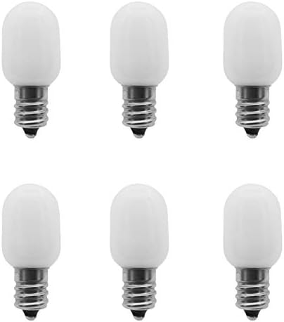 YDJoo E12 Led лампа от 3 W Крушки, за хладилник с регулируема яркост 25 W Еквивалент на Топло Бяла 2700 Към