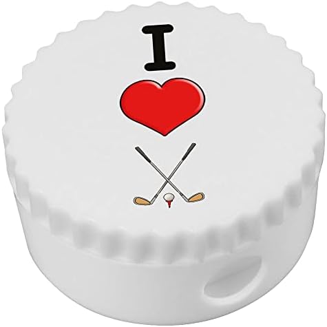 Компактен острилка за моливи Azeeda I Love Golf (PS00032524)