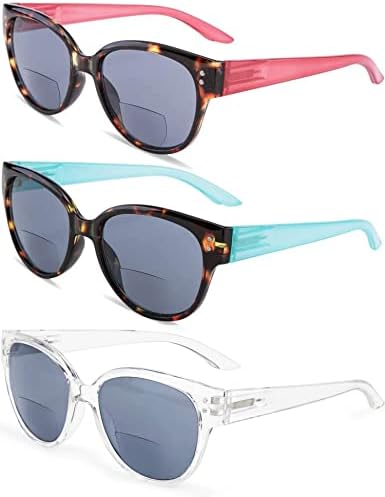 Бифокални Очила за Жени, Слънчеви Очила за Четене, Класически Ретро Стил, Слънчеви Очила са За Улицата