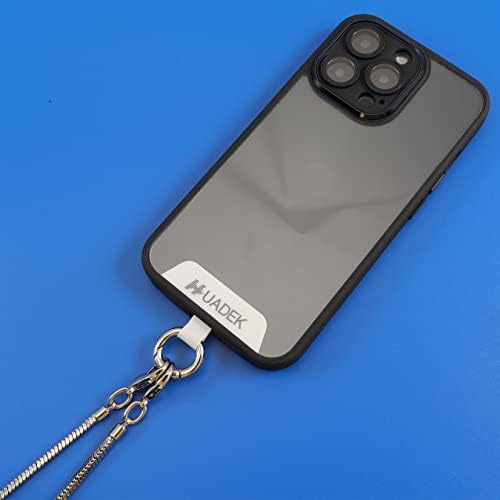 Универсален ремък за телефон HUADEK, съединител за каишка за мобилен телефон, предпазна лента за колан (универсален-контаг (светло сиво) D4)