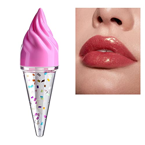 Xiahium Lip Glass е съвместим с Машинното Цветен Грим, Конфетный Пълнители За устни, Ледена Мед За Устни, Прозрачни