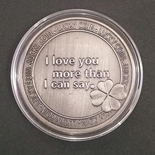 1БР Възпоменателна Монета, Позлатена Сребърна Монета 2019 Love Love Coin Биткоин Криптовалюта 2021 Лимитированная
