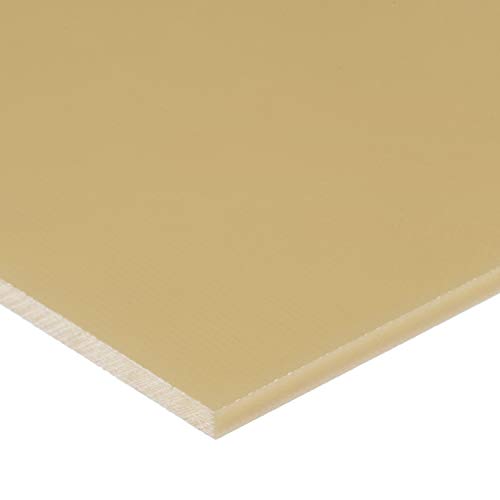 Пластмасов лист за запечатване на САЩ PEEK, Височина 3/8 инча, Ширина 6 см, Дължина-6 см