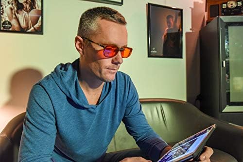 Клип, блокер синя светлина - компютърни очила за мъже и жени с ефективност 99,9%, траен лек дизайн, намаляване