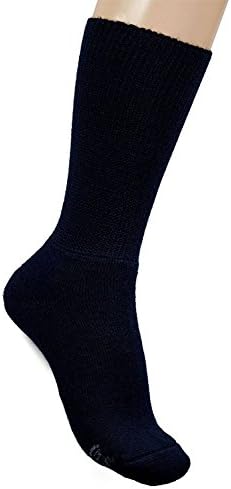 Най-мека в света мъжки / дамски чорапи Sensitive Fit Comfort Feet Crew Socks