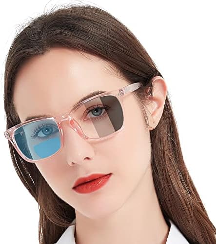 MARE AZZURO Фотохромичните Бифокални Очила За Четене Дамски Слънчеви Очила за четене със заключване Синя Светлина
