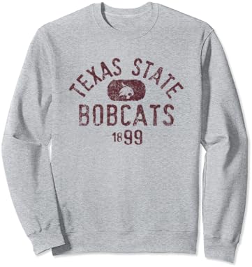 Официално Лицензирана Hoody с логото на Texas State Bobcats Vintage 1899