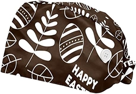 DEYYA 2 Опаковане на Плоски Яйце на Великден Заек, Регулируема Работна Шапка с Пуговицей, Тренировочная Лента