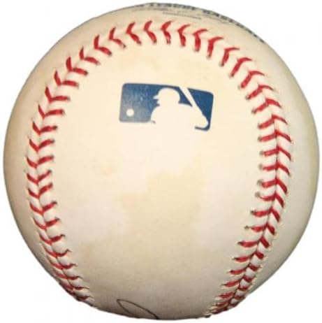 Ланс Беркман Подписа Бейзболни топки OML С Автограф Astros PSA/DNA AL82259 - Бейзболни топки С Автографи