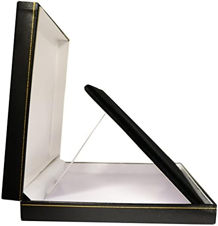 Подарък кутия за бижута от изкуствена кожа Geff House (Черен)
