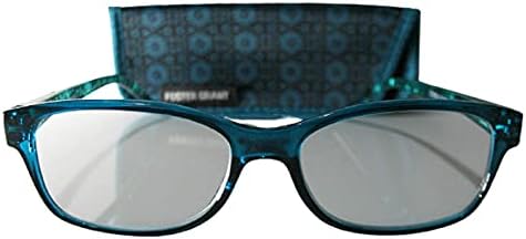 Foster Grant Brynna Сини и черни Дамски слънчеви Очила за четене с футляром +1.50