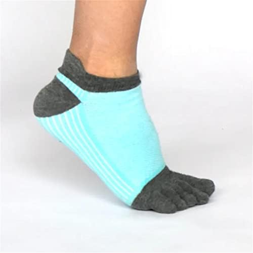 SLNFXC, 3 Чифта Чорапи в голям размер за мъже, Чесаные Памучни Окото Дишащи Спортни Чорапи за бягане с чорапи EU40-46 (Цвят: Сив, Размер: 3 чифта)
