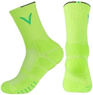LMMDDP 5 Двойки компрессионных спортни чорапи За баскетбол, Занимания във фитнес залата, Тичане, разходки, Тенис,