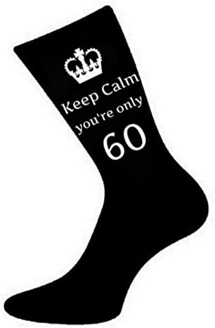 Мъжете Запазете спокойствие, Ви Общо 60 Черни Чорапи, 60-ти Рожден Ден