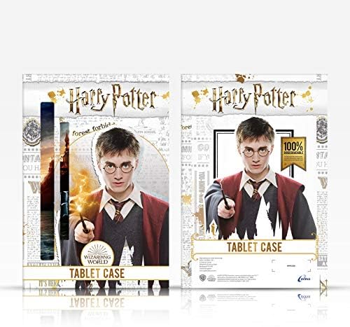 Дизайн на своята практика за главата Официално Лицензиран Harry Potter Slytherin Deathly Смъртта IV Кожен Калъф-книжка-джобен формат и е Съвместим с Apple iPad 10.2 2019/2020/2021