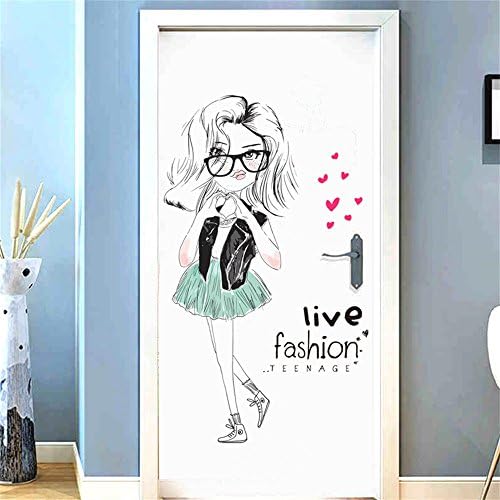 Ваденки Етикети Стаите в Стените Момиче на Изкуството на Стената Сладък PVC за Детски Декор направи си САМ Начало