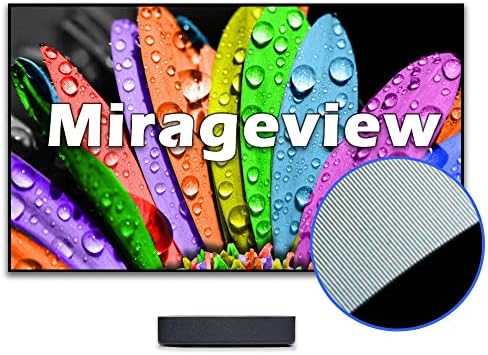 Екран Mirageview С Тънка рамка, Отбрасывающей Разсеяна светлина, Прожекционен екран с фиксирани панела, от ДОМАШНИ
