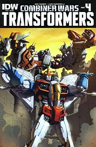 Transformers: Прикрито роботи 41 VF / NM; комикс IDW | Combiner Wars 4