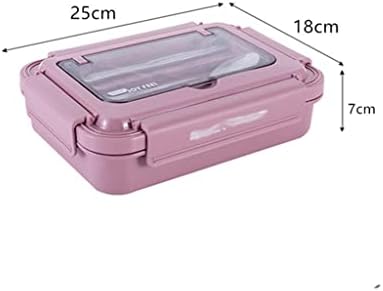 PDGJG Преносим Обяд-кутия от неръждаема стомана, кутия за Bento, Набор от прибори за хранене, Кухненски аксесоари