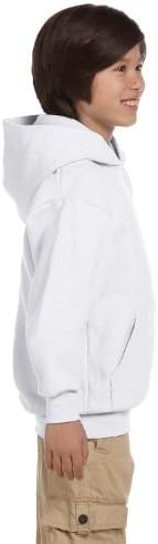 Hoody-пуловер Hanes Big Boys ComfortBlend EcoSmart с качулка _White_XL