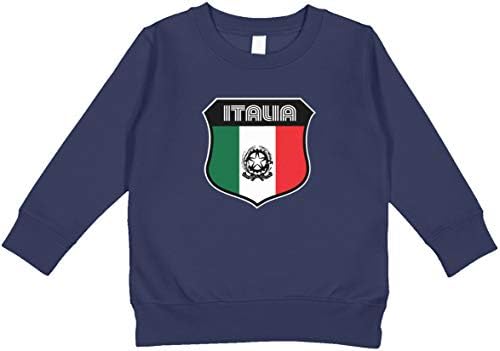Hoody за деца с емблемата на Amdesco Italia Италия Италиански Флаг