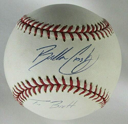 Бубба Кросби Подписа Автограф Rawlings Baseball B94 - Бейзболни Топки С Автографи