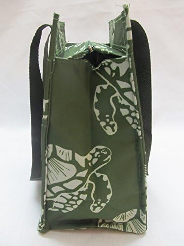 Чанта-хладилник Изолирано Чанта за Обяд Преносима Чанта за носене Обяд (Зелена Костенурка)