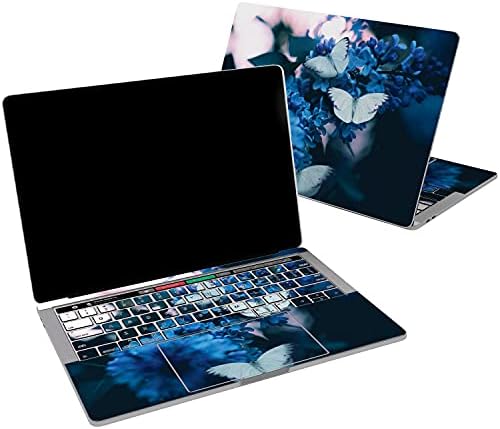 Vinyl обвивка Lex Altern е Съвместима с MacBook Air 13 инча Mac Pro 16 Retina 15 12 2019 2020 2018 Nature Blue