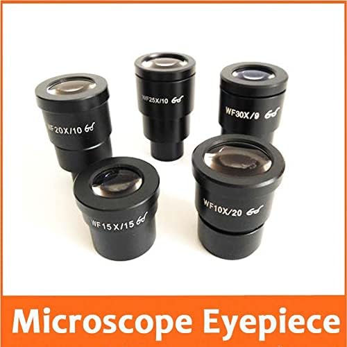 Комплект аксесоари за микроскоп за Възрастни WF10X 15X 20X Wf25x WF30X 20 мм и 10 мм, 9 мм Оптично Стъкло Стерео