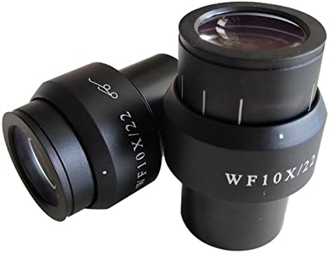 Аксесоари за микроскоп WF10X 22 мм, 23 мм, 24 мм, Регулируема Широкоъгълен обектив, за да фокусиращ, 30 мм Стерео