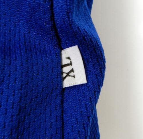 2003-04 Montreal Изложения 83 Пусната синя риза BP ST XL 809 - Използваните в игрите на тениски, MLB