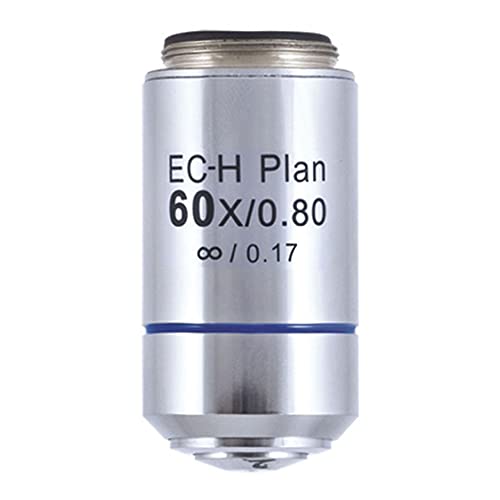 Motic 1101001702891, Ахроматический обектив CCIS EC-H План за микроскоп серия BA410 Elite, резолюция 60X/0,85