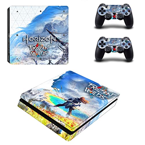 Детска Стикер Horizonet Zero West Aloy за PS4 или PS5 за конзолата PlayStation 4 или 5 и 2 Контролери Vinyl